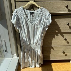 PAIGE blue and white striped dress size M
